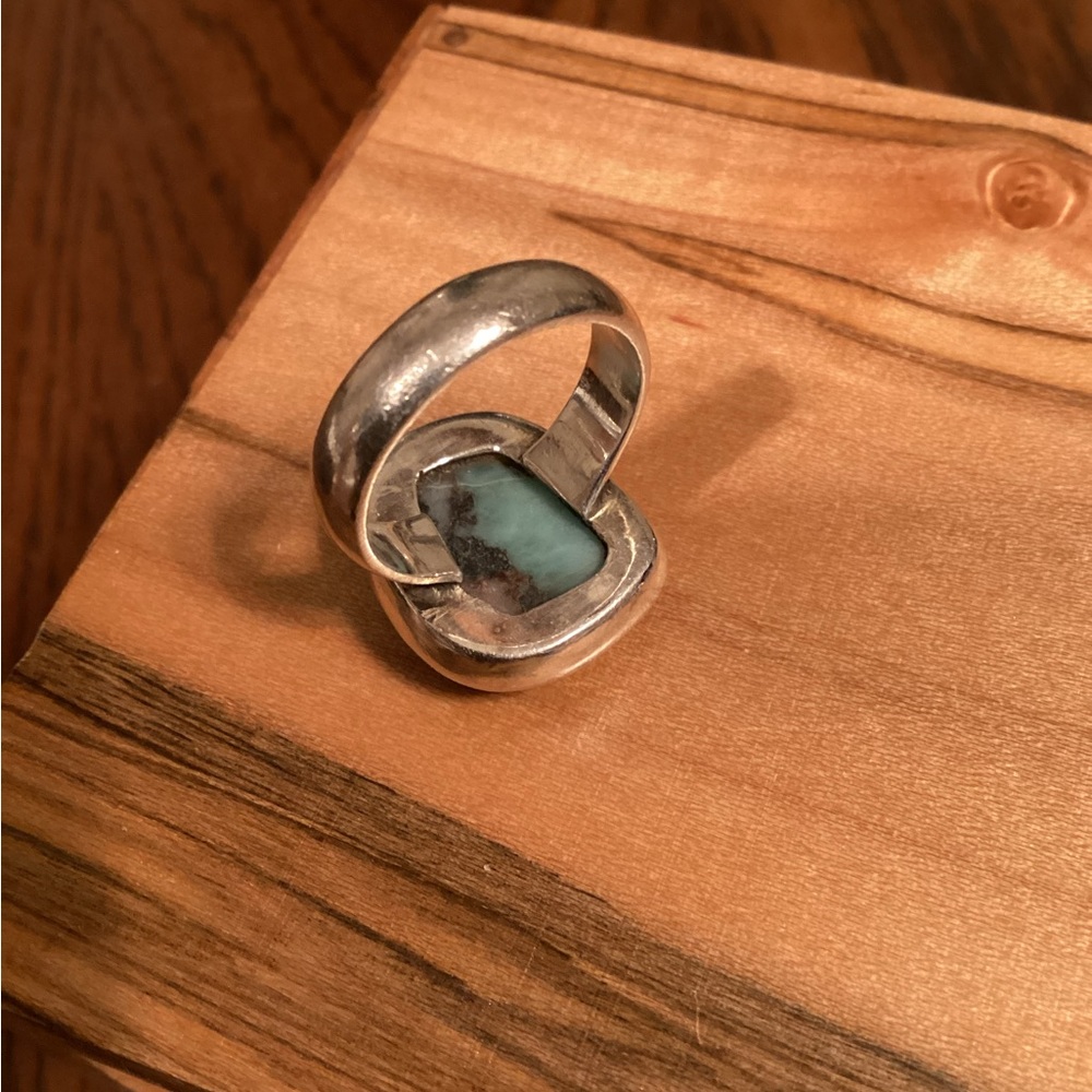 Larimar Stone Ring - image 8